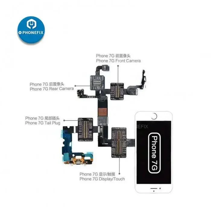 QianLi iBridge FPC Test Cable For iPhone 6 6P 6S 7 7P XSMAX Fault Diagnosis - Image 8