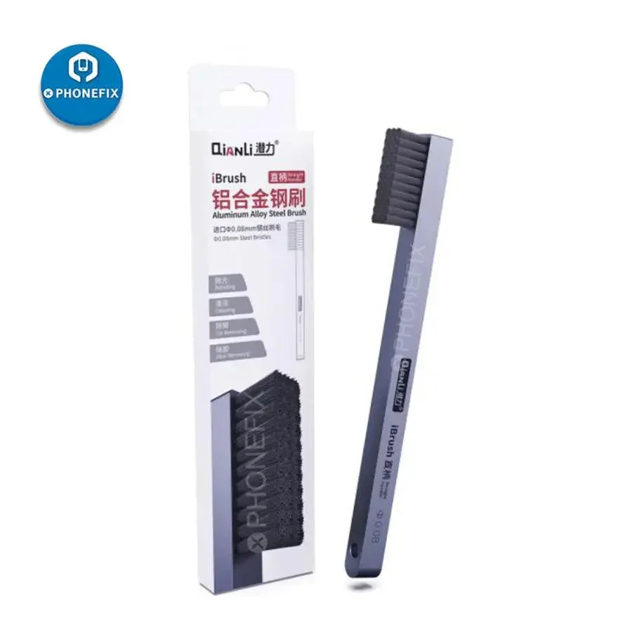 Qianli iBrush - Premier Steel Brush for solder residue Glue Removal - Image 8