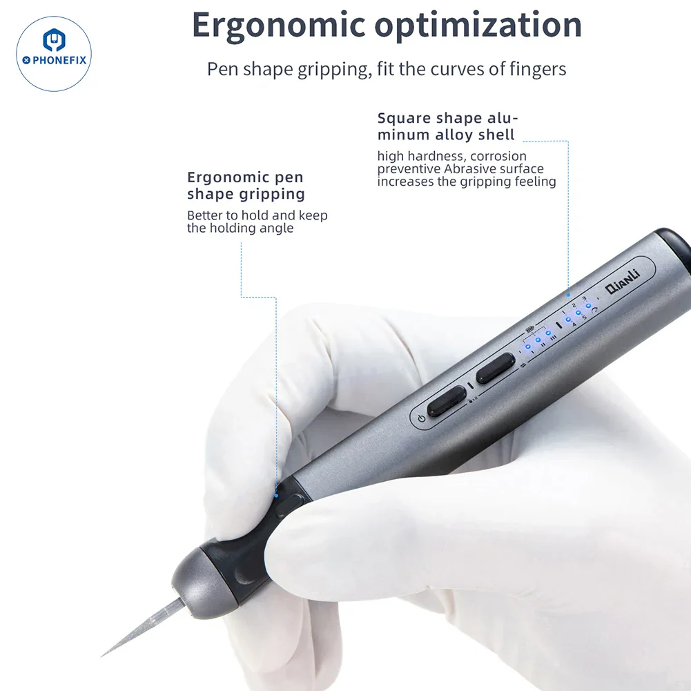 QIANLI iHandy DM460-K Polishing Pen for PCB Chip Grinding Cutting - Image 10