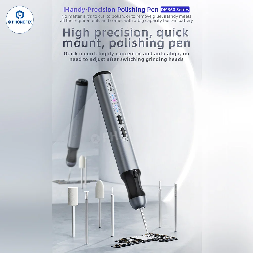QIANLI iHandy DM460-K Polishing Pen for PCB Chip Grinding Cutting - Image 12