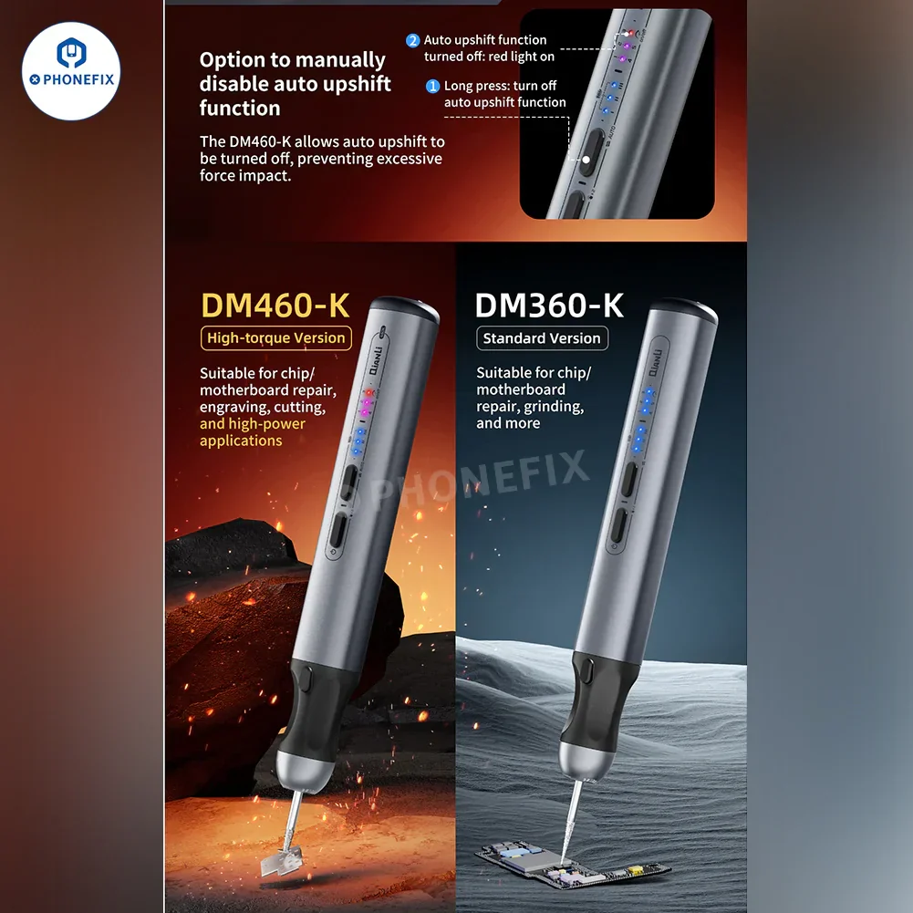 QIANLI iHandy DM460-K Polishing Pen for PCB Chip Grinding Cutting - Image 2