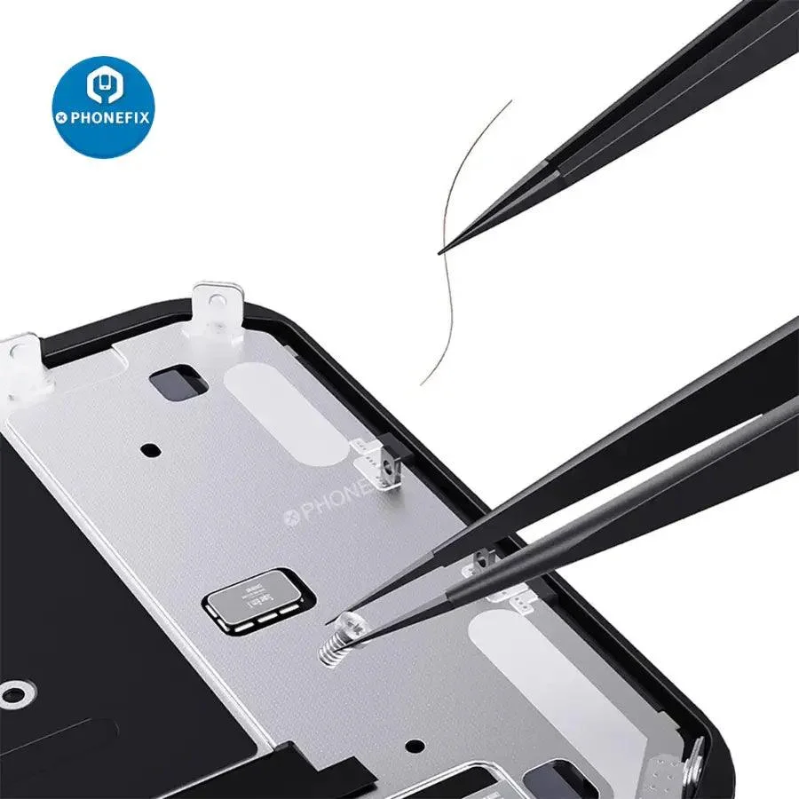 Qianli Ineezy Non-Magnetic Stainless Steel Tweezers For Jump Wire - Image 2