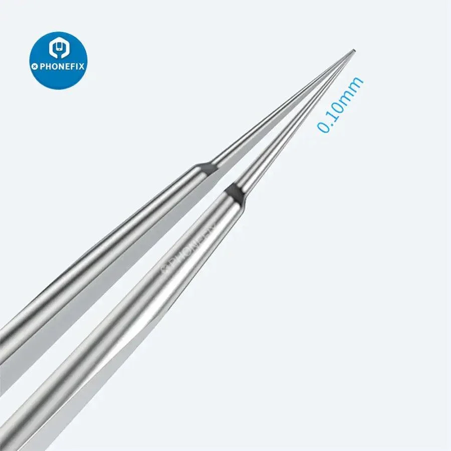 Qianli Ineezy Non-Magnetic Stainless Steel Tweezers For Jump Wire - Image 6