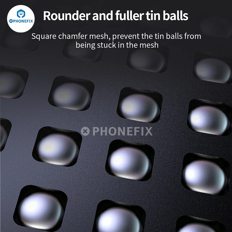 QianLi iPhone 15 Series Middle Frame Reballing Platform 6 In 1 Set - Image 6