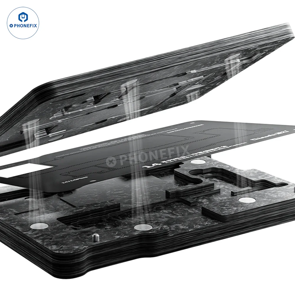 QianLi iPhone 16 Plus/16 Pro Max 4 In 1 Middle Layer Reballing Platform - Image 5