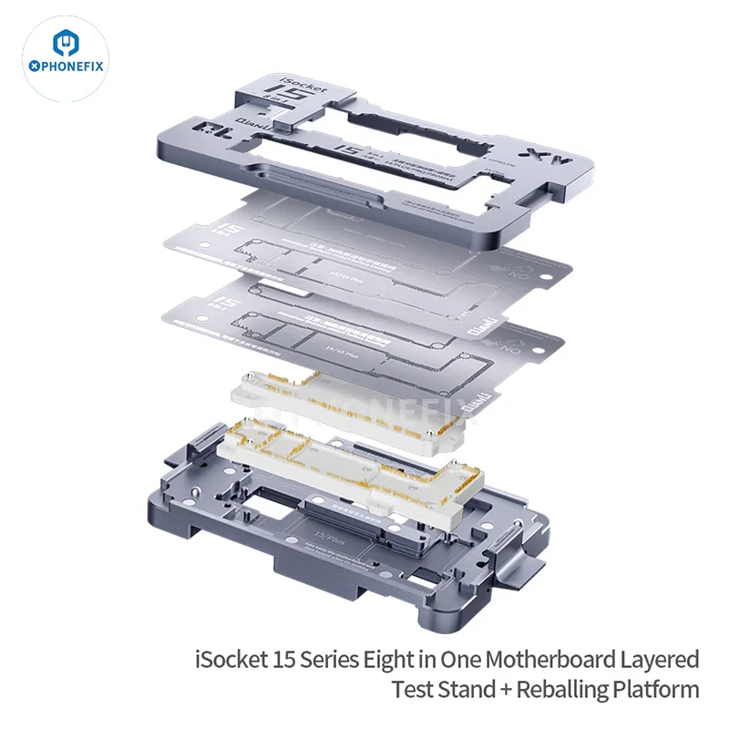QianLi iSocket iPhone 15 Series Motherboard Layered Test Fixture - Image 4