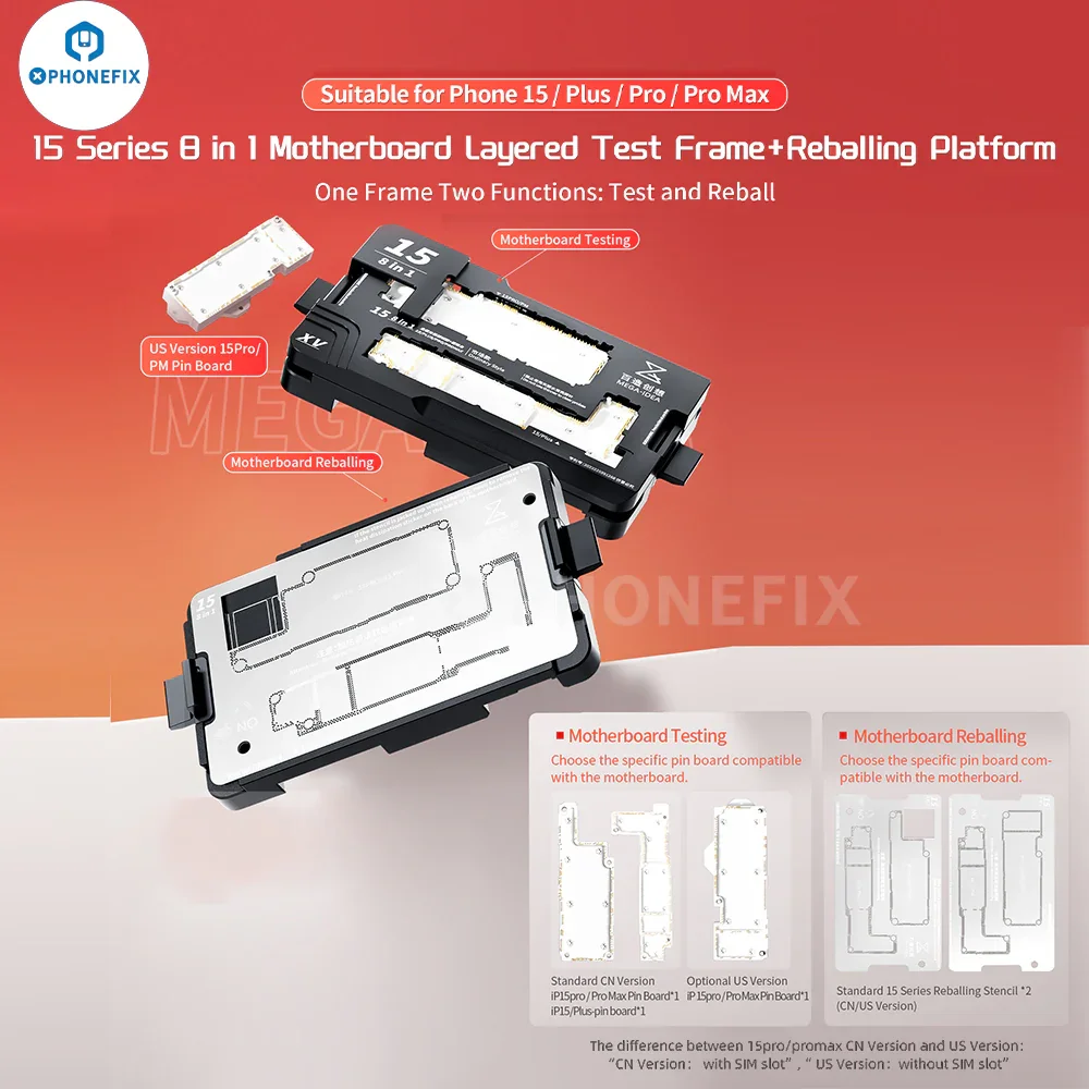 QianLi iSocket iPhone 15 Series Motherboard Layered Test Fixture - Image 8