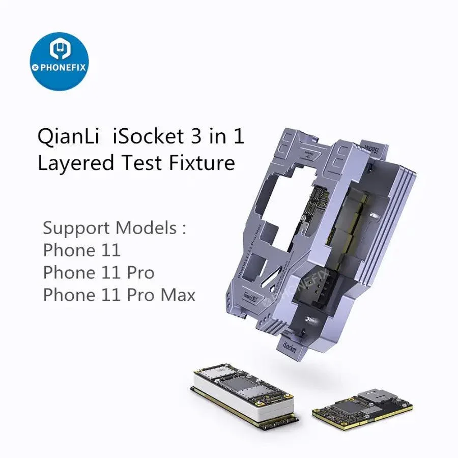 Qianli iSocket Motherboard Test Fixture For iPhone X-16 Pro Max - Image 10