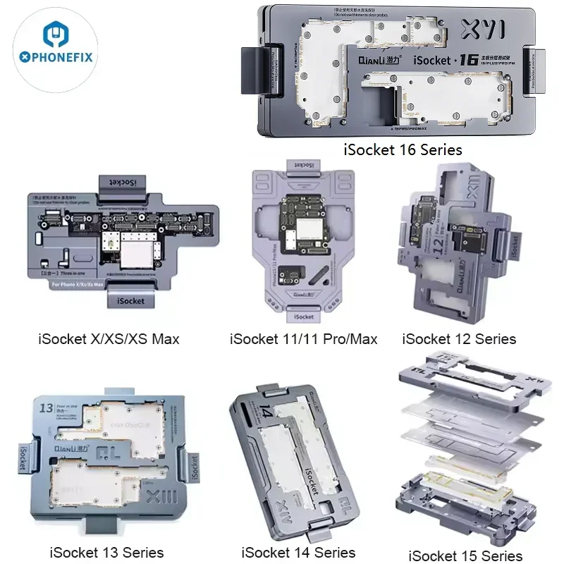 Qianli iSocket Motherboard Test Fixture For iPhone X-16 Pro Max - Image 4