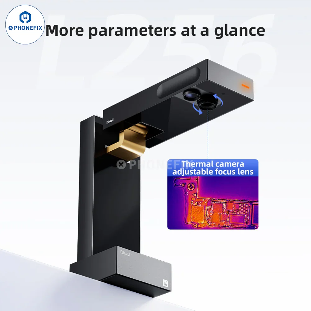 QianLi L256 iStele Dual-Spectral Thermal Camera PCB Leakage Detection - Image 4