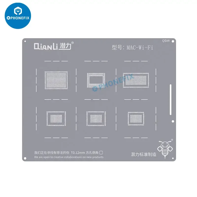 Qianli MAC BGA Reballing Stencil For MacBook Chip Soldering Repair - Image 11