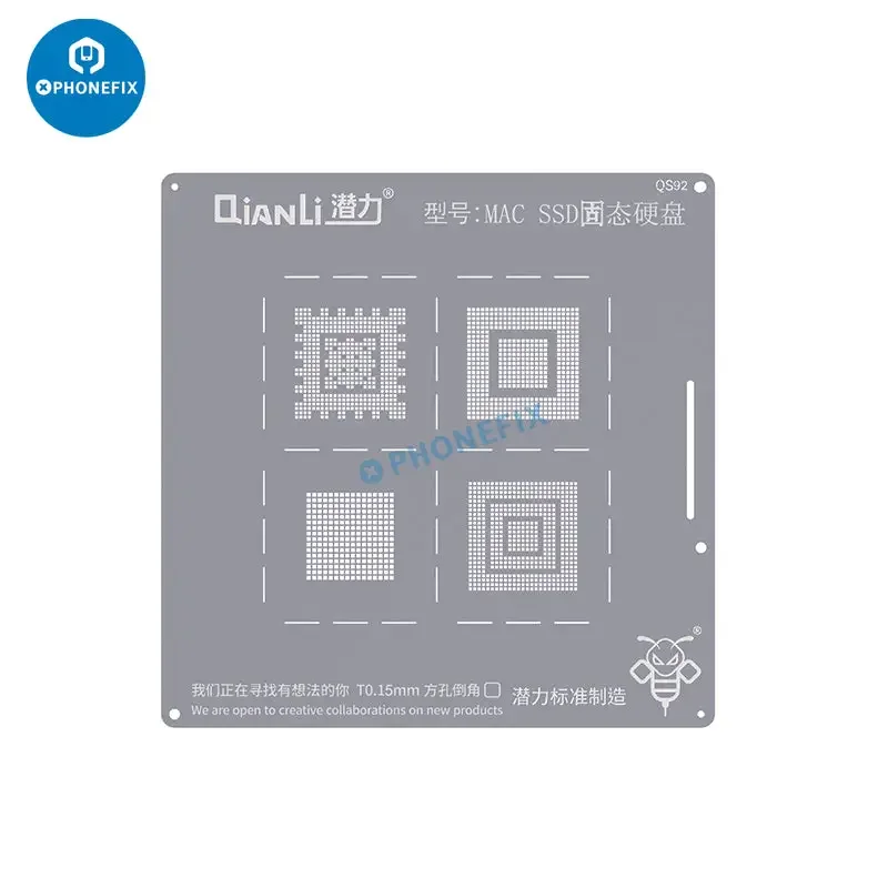 Qianli MAC BGA Reballing Stencil For MacBook Chip Soldering Repair - Image 5