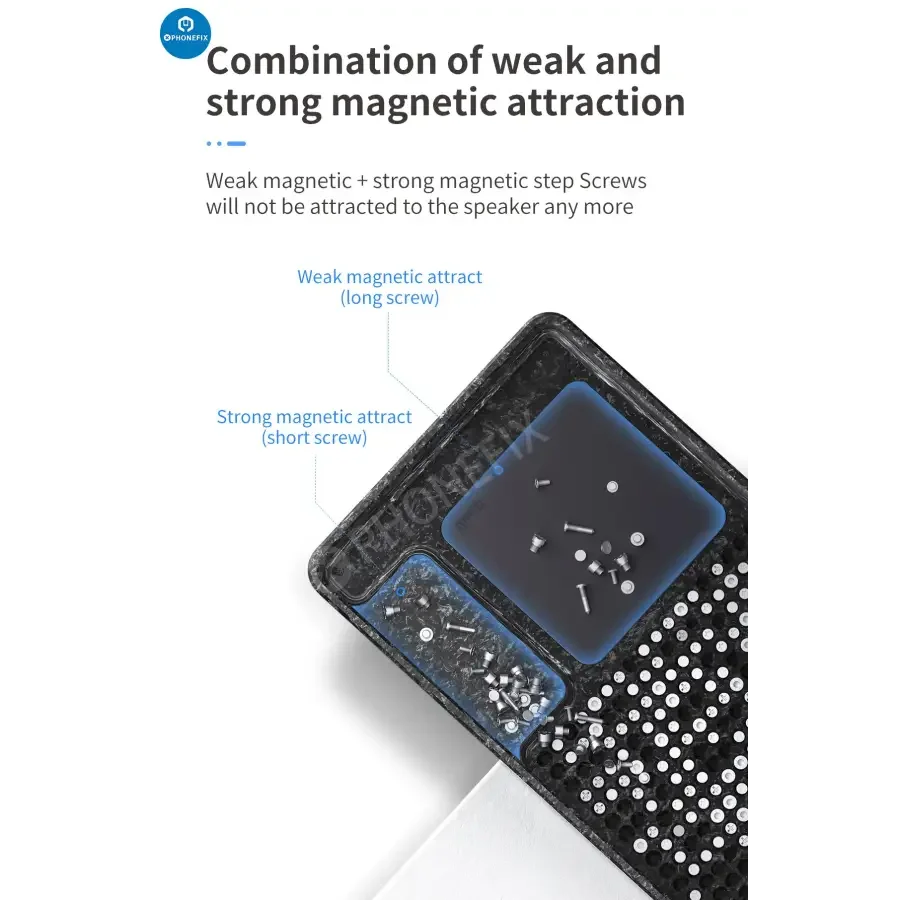 Qianli Magnetic Phone Screws Storage Plate Tray For Phone Repair - Image 12