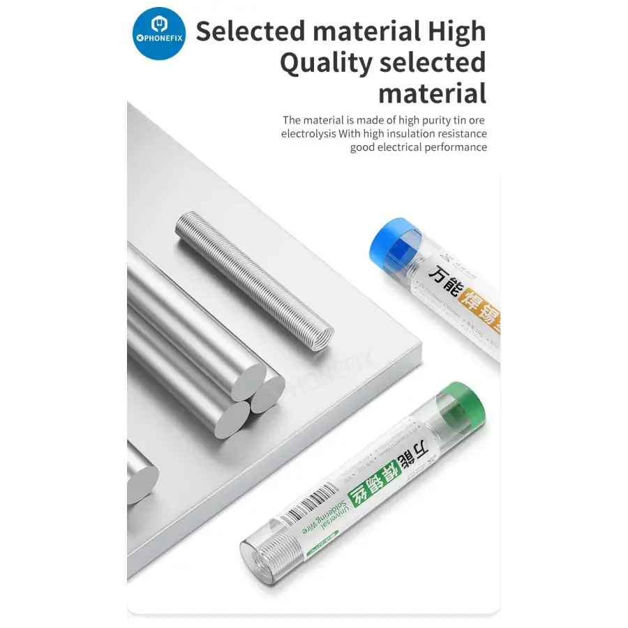 Qianli MEGA-IDEA 0.8mm Universal Soldering Wire For Battery Repair - Image 14