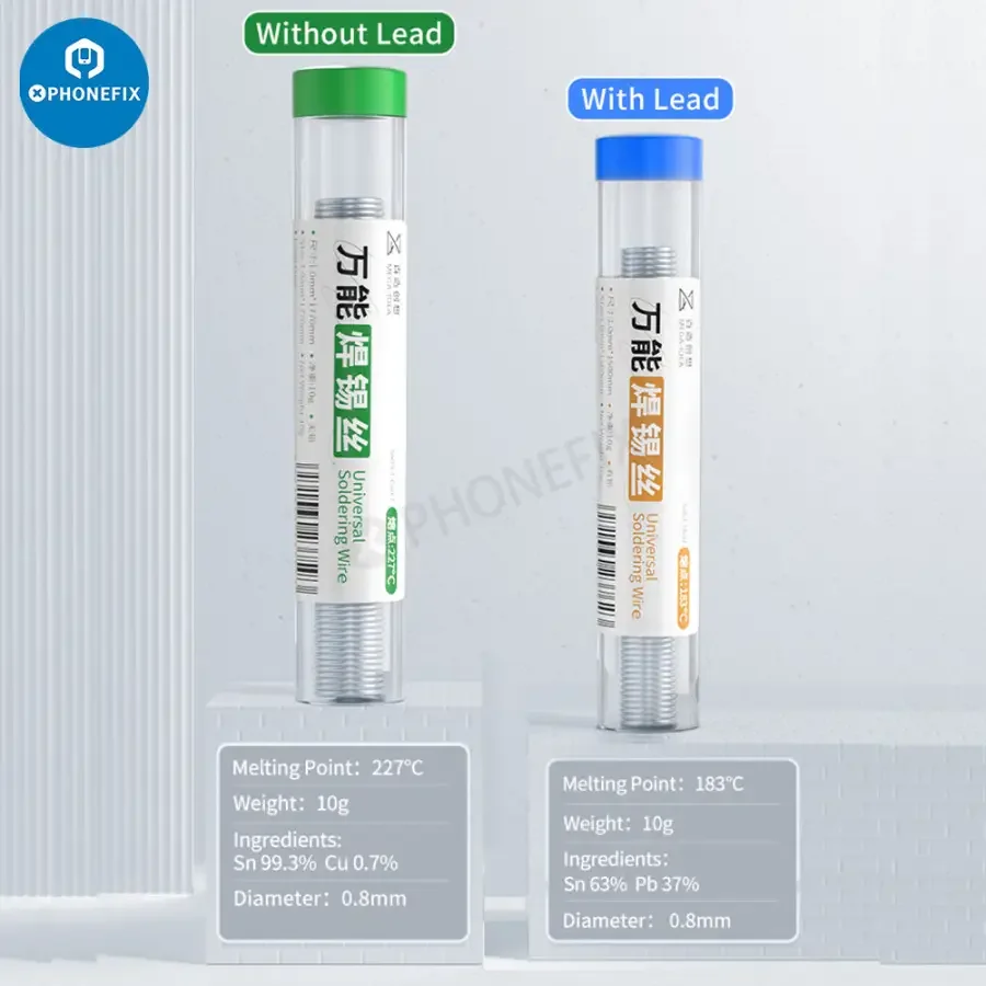 Qianli MEGA-IDEA 0.8mm Universal Soldering Wire For Battery Repair - Image 2