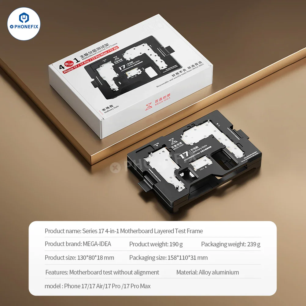 QIANLI MEGA-IDEA iSocket iPhone 17 Series PCB Layered Test Fixture - Image 10