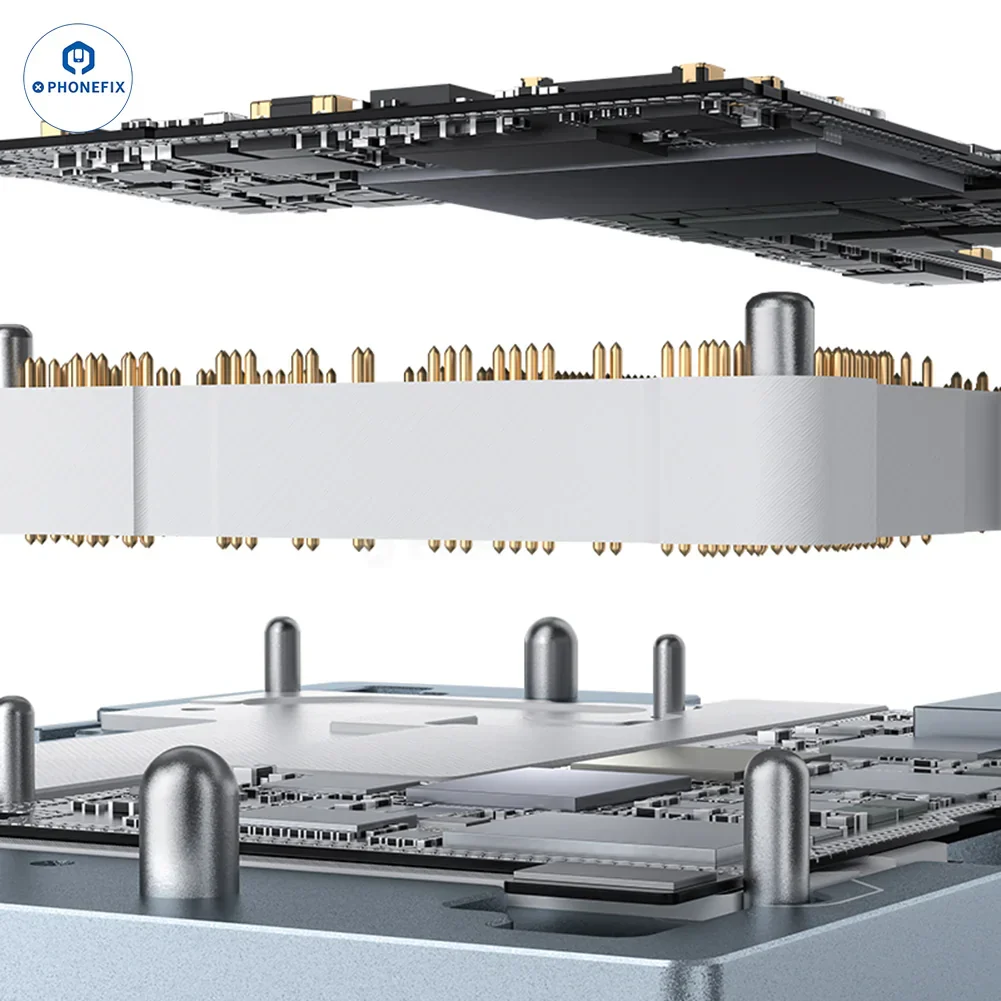 QIANLI MEGA-IDEA iSocket iPhone 17 Series PCB Layered Test Fixture - Image 4