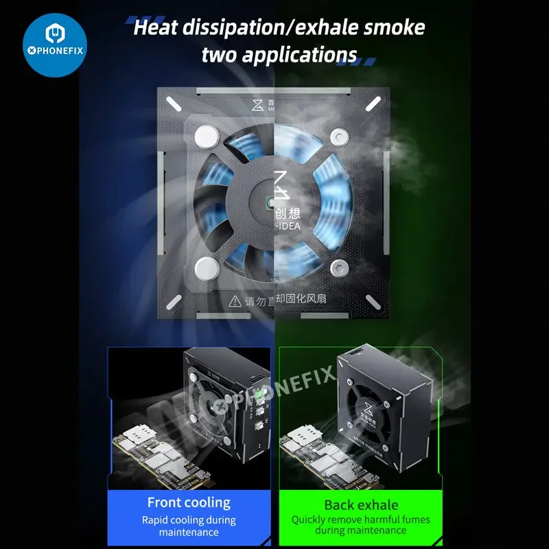 Qianli MEGA-IDEA Turbo Cooling Curing Fan Motherboard Chip Repair - Image 6