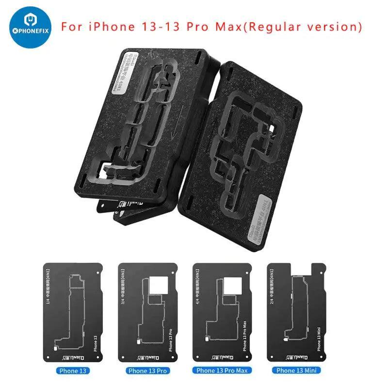 QianLi Middle Frame Reballing Platform For iPhone X-16 Pro Max - Image 12