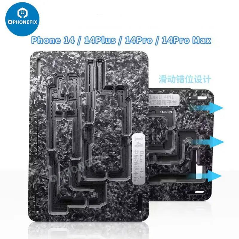 QianLi Middle Frame Reballing Platform For iPhone X-16 Pro Max - Image 13
