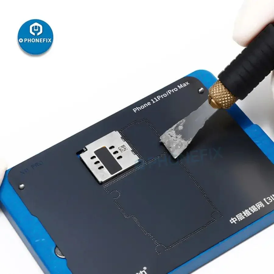 QianLi Middle Frame Reballing Platform For iPhone X-16 Pro Max - Image 7