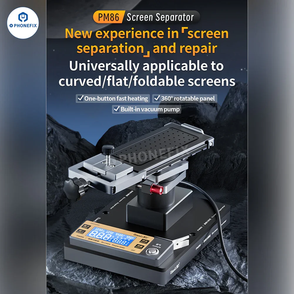 QianLi PM86 PM361 Phone Screen Frame Back Cover Separator - Image 3