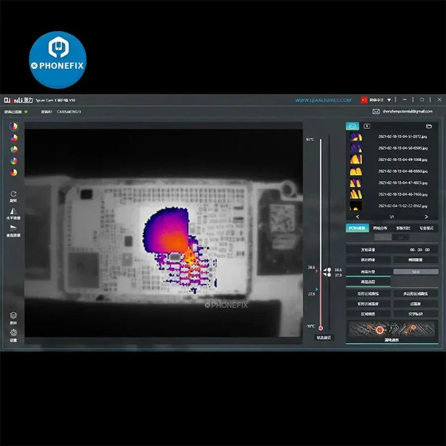QIANLI SuperCam 3D Thermal Imager Camera for PCB Troubleshoot - Image 5