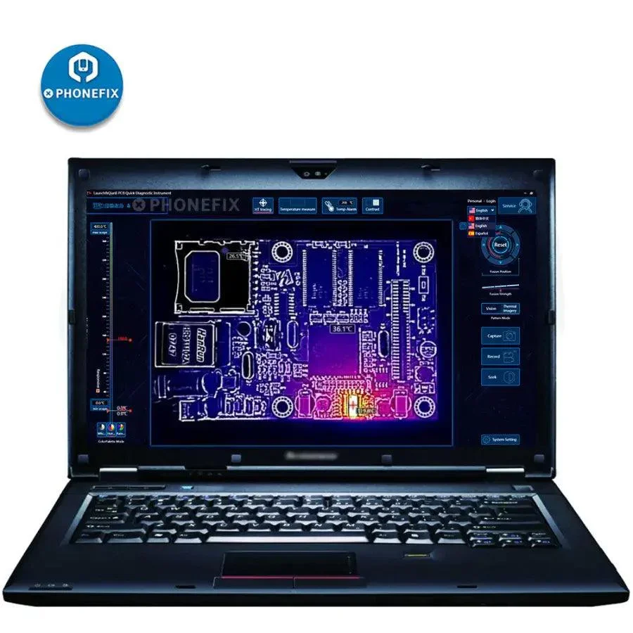 Thermal Camera Infrared Imaging Analyzer PCB Fault Testing - Image 9