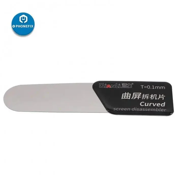 Qianli Toolplus 0.1mm Curved LCD Screen Opening Pry Spudger Tools - Image 4