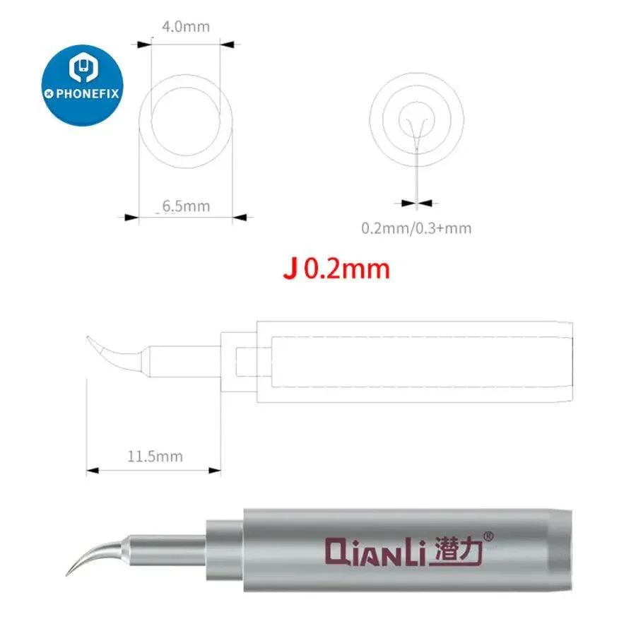 QianLi Universal 936 Soldering Iron Tips for BGA Soldering Rework - Image 4