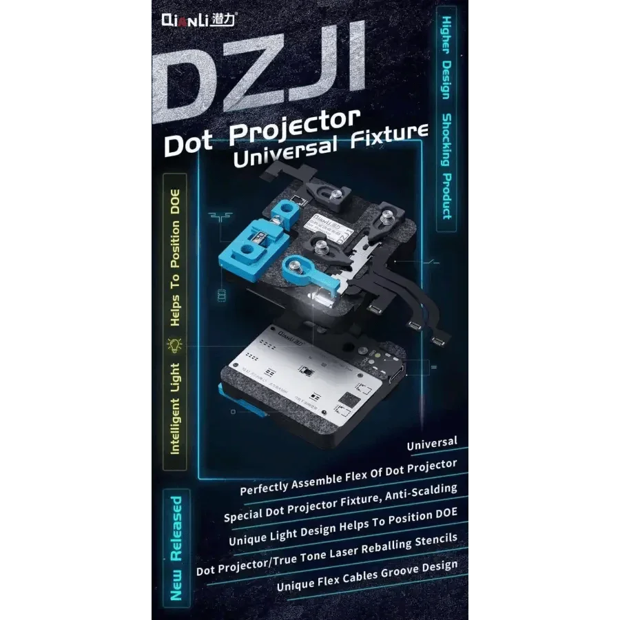 Qianli Universal Dot Projector Fixture For iPhone X-12 Pro Max Face ID Repair - Image 5