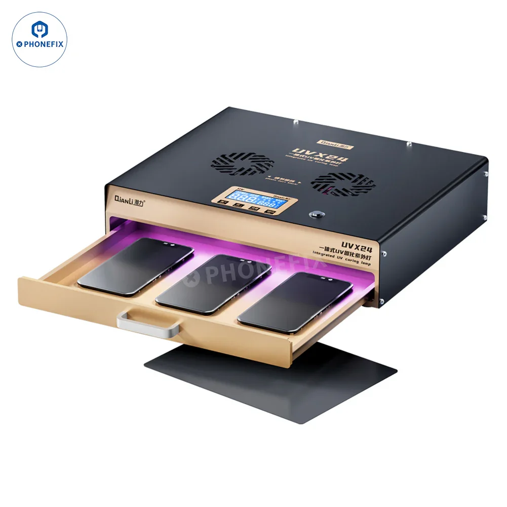 QIANLI UVX24 16-inch UV Curing Lamp Box For Phone Tablet Screens - Image 7