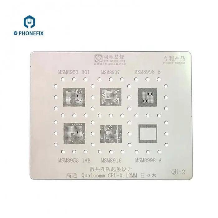 Qualcomm Qu1234 MSM Series CPU BGA Reballing Stencils Template - Image 4