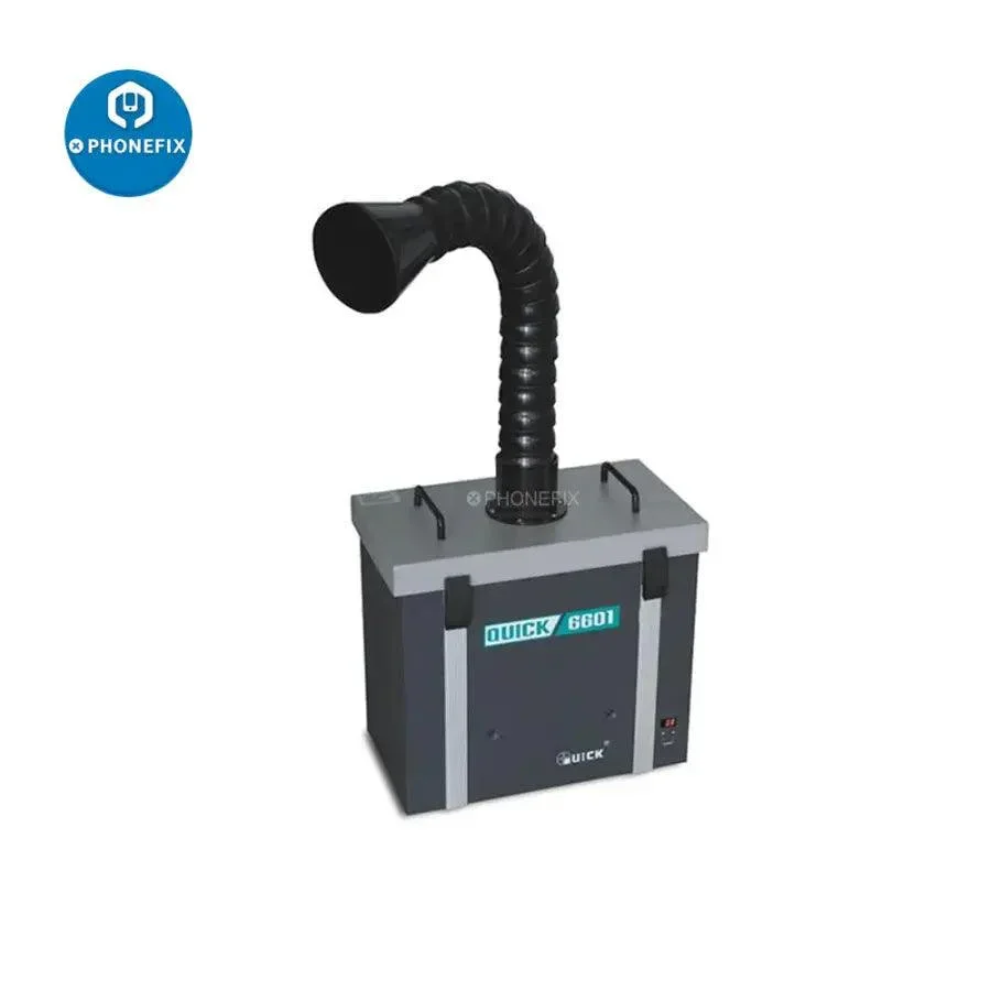 QUICK 6602 6601 Fume Extractor Double Tube Air Cleaner - Image 3