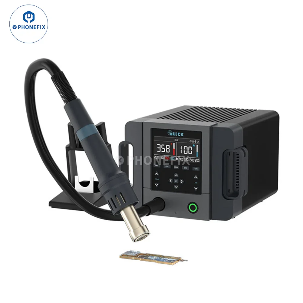QUICK 861 Pro BGA Rework Station Smart Voice Control Heat Gun - Image 4