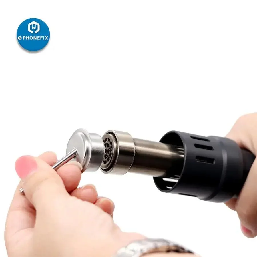 45 Degree Curved Heat Gun Nozzle Sleeve for QUICK 861DW Rework Station - Image 22