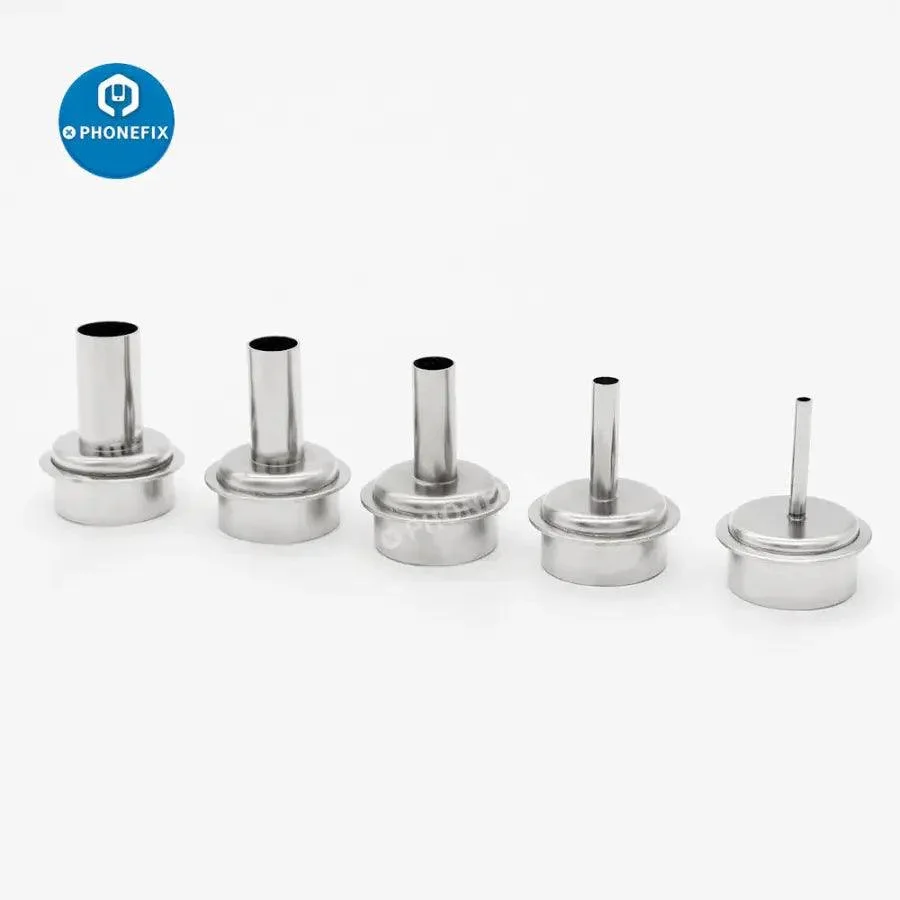 45 Degree Curved Heat Gun Nozzle Sleeve for QUICK 861DW Rework Station - Image 25