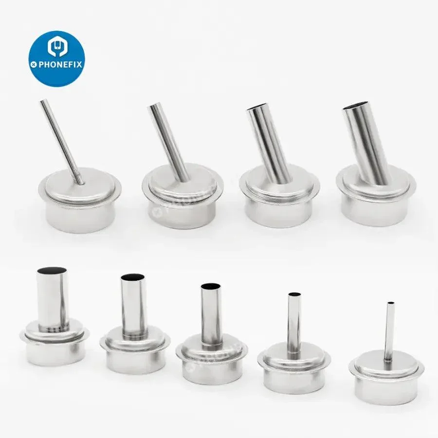 45 Degree Curved Heat Gun Nozzle Sleeve for QUICK 861DW Rework Station - Image 4
