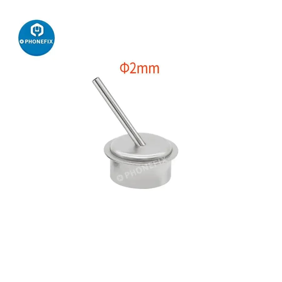 45 Degree Curved Heat Gun Nozzle Sleeve for QUICK 861DW Rework Station - Image 6