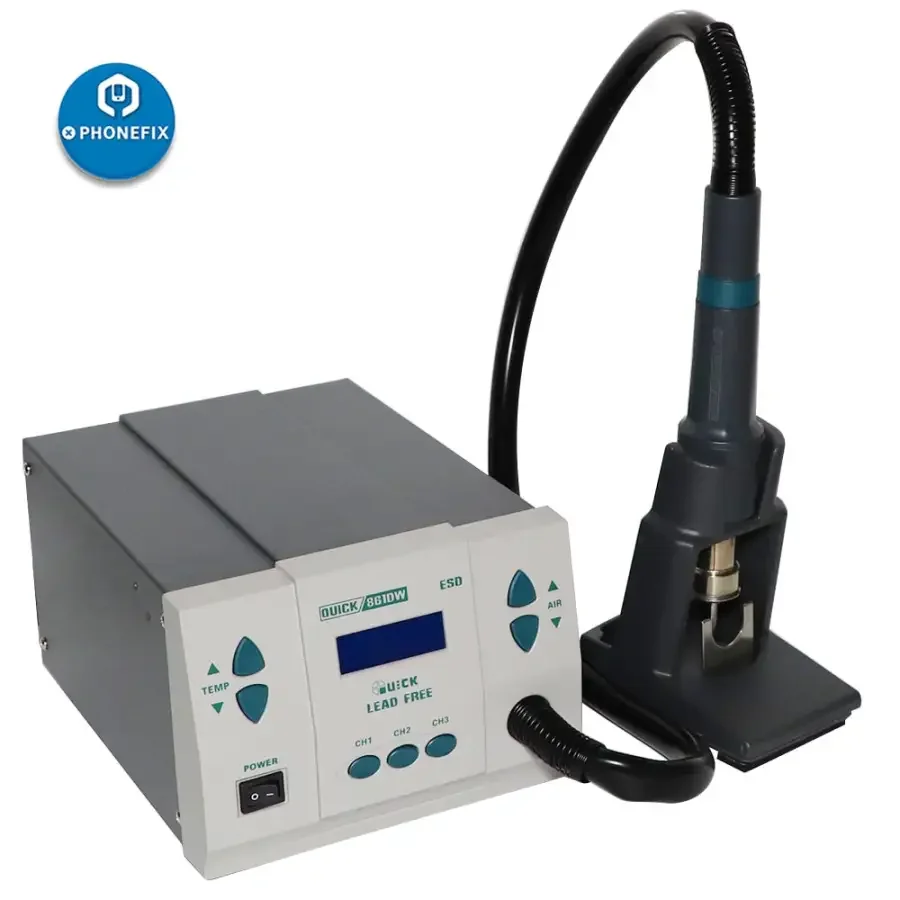 Quick 861DW Hot Air Rework Station Soldering Tool For Phone Repair - Image 10