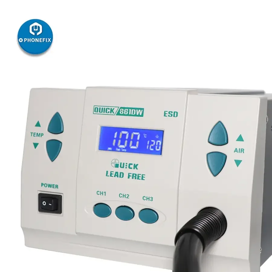 Quick 861DW Hot Air Rework Station Soldering Tool For Phone Repair - Image 16