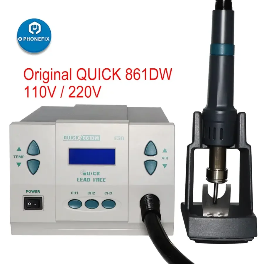Quick 861DW Hot Air Rework Station Soldering Tool For Phone Repair - Image 2