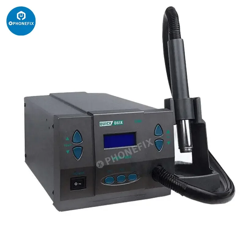 Quick 861X 1300W Hot Air Gun BGA Desoldering Rework Station - Image 2