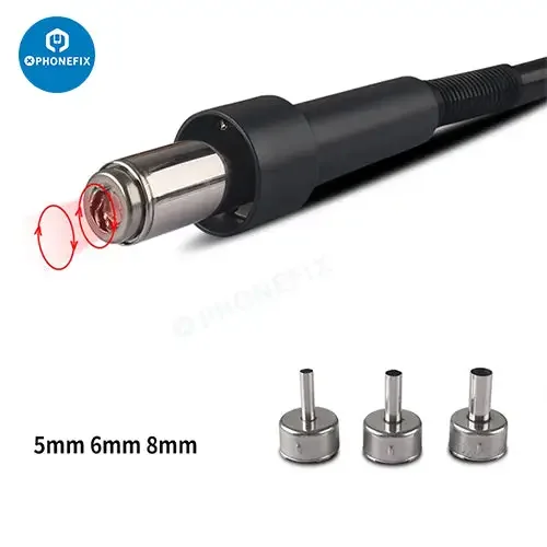 Quick 861X 1300W Hot Air Gun BGA Desoldering Rework Station - Image 6