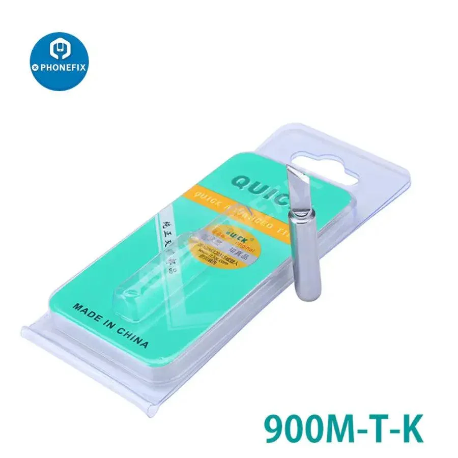 QUICK 900M-T Serise Iron Tips For 936/936A Soldering Station - Image 4