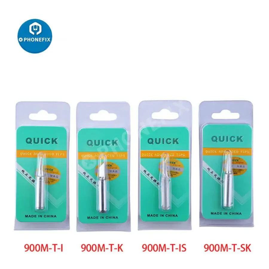 QUICK 900M-T Serise Iron Tips For 936/936A Soldering Station - Image 5