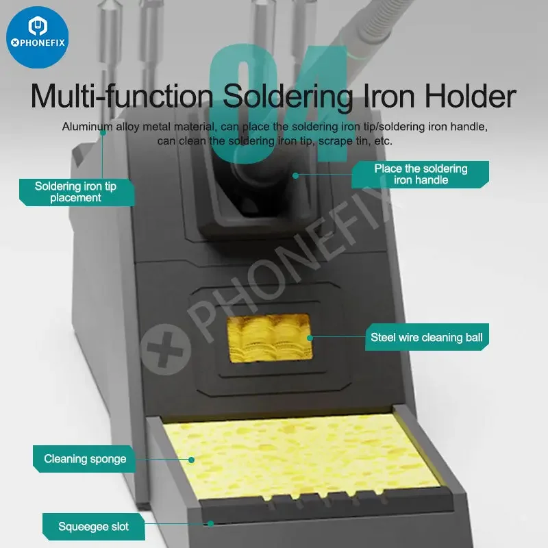 Quick Q8 Electric Intelligent Precision Soldering Iron Station - Image 13