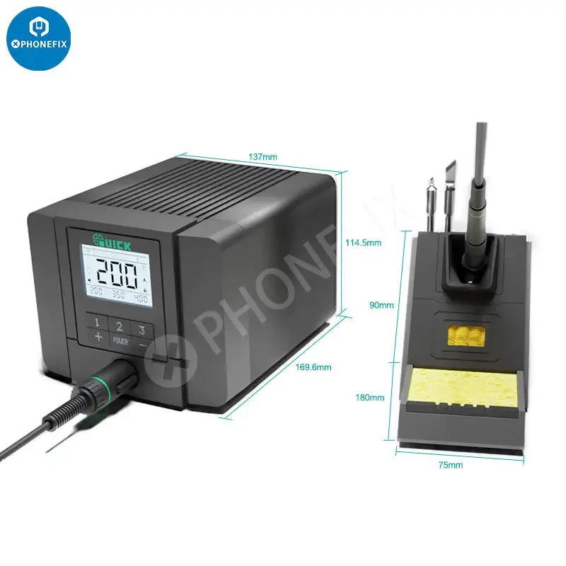 Quick Q8 Electric Intelligent Precision Soldering Iron Station - Image 15