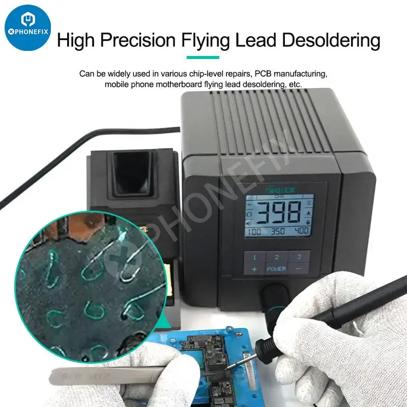 Quick Q8 Electric Intelligent Precision Soldering Iron Station - Image 3