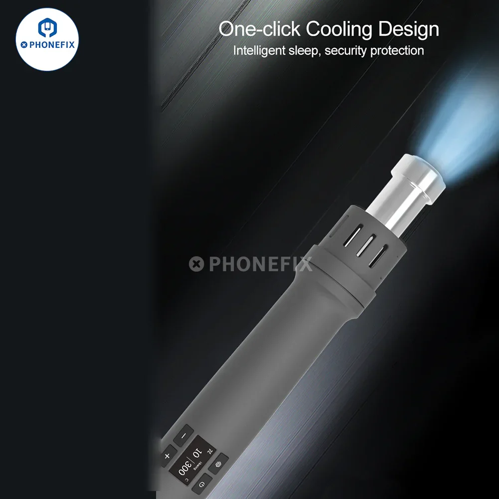 QUICK TR1 Portable 1000W Air Gun Smart Heating Soldering Tool - Image 3